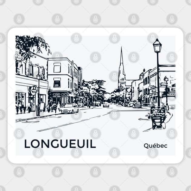 Longueuil Québec Sticker by Lakeric